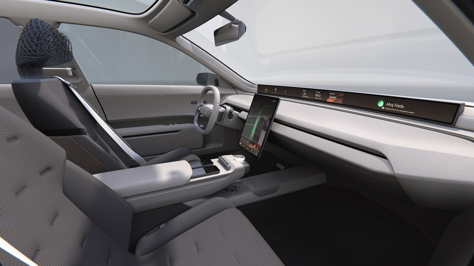 Skoda Vision O, interior