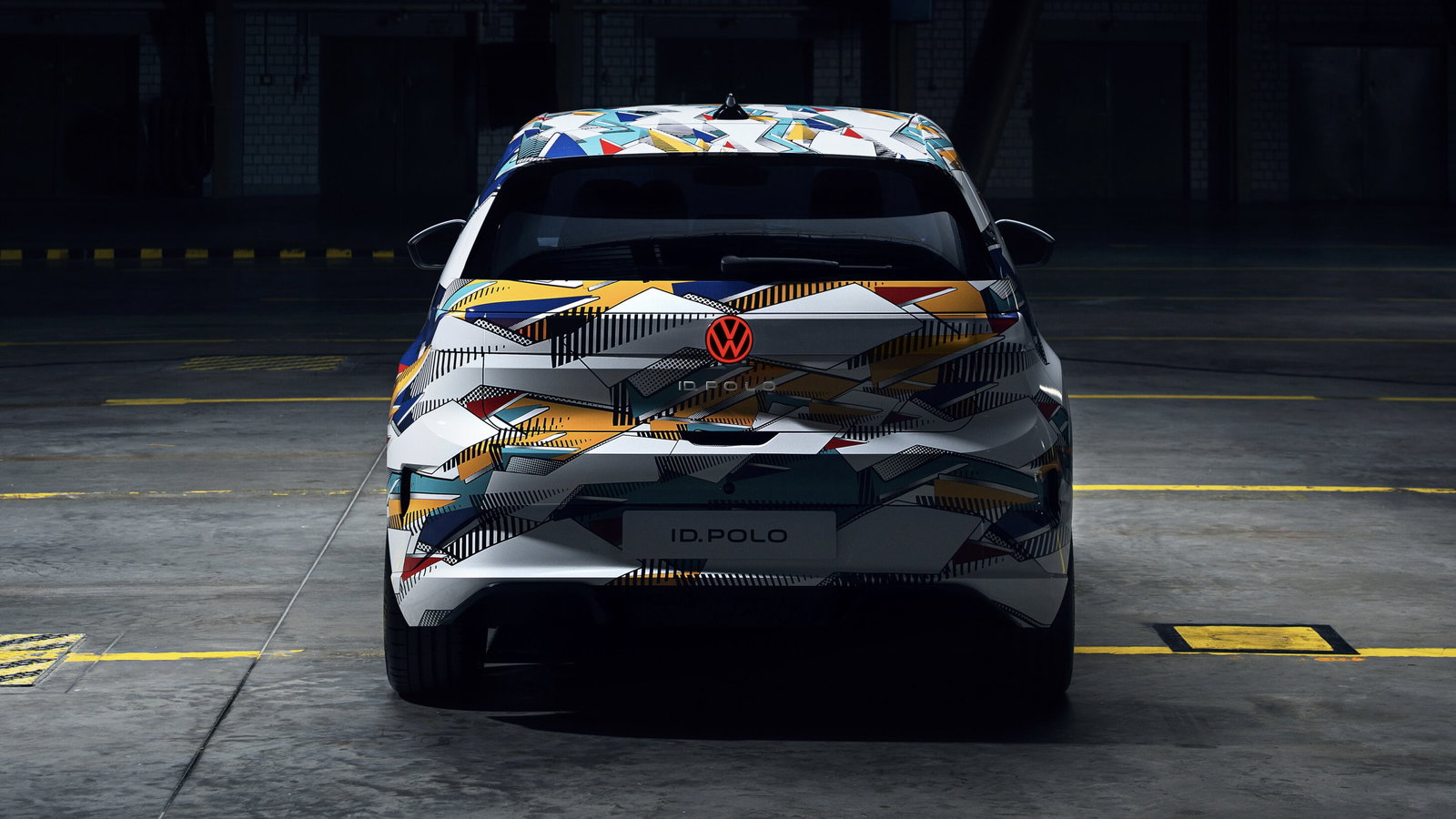 VW ID Polo prototype - rear
