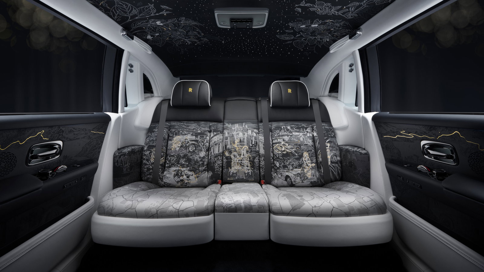 Rolls-Royce Phantom Centenary - interior, rear