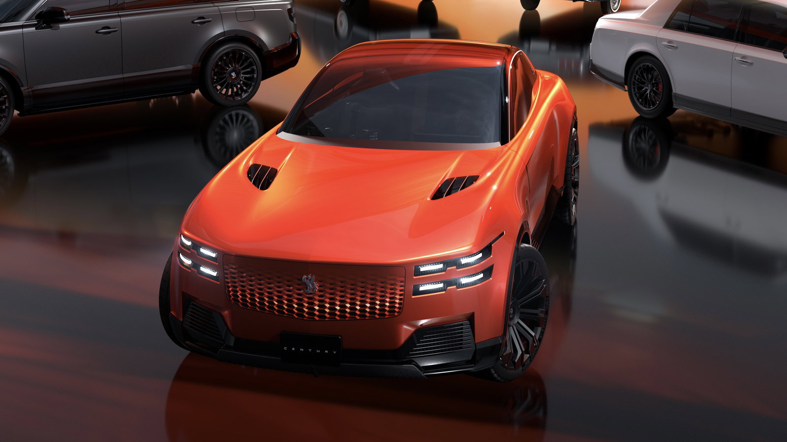 Century coupe concept - front