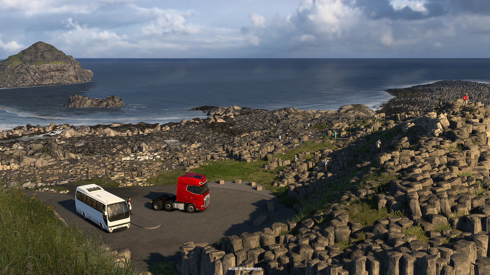 ETS2 Isle of Ireland, in-game screenshot