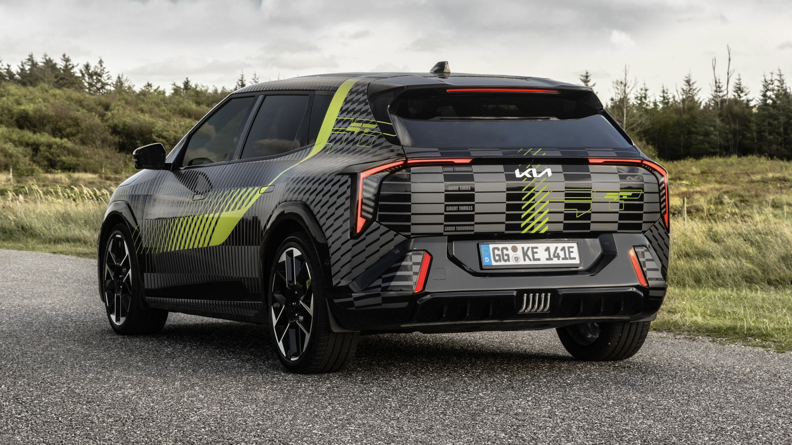 Kia EV4 GT prototype - rear