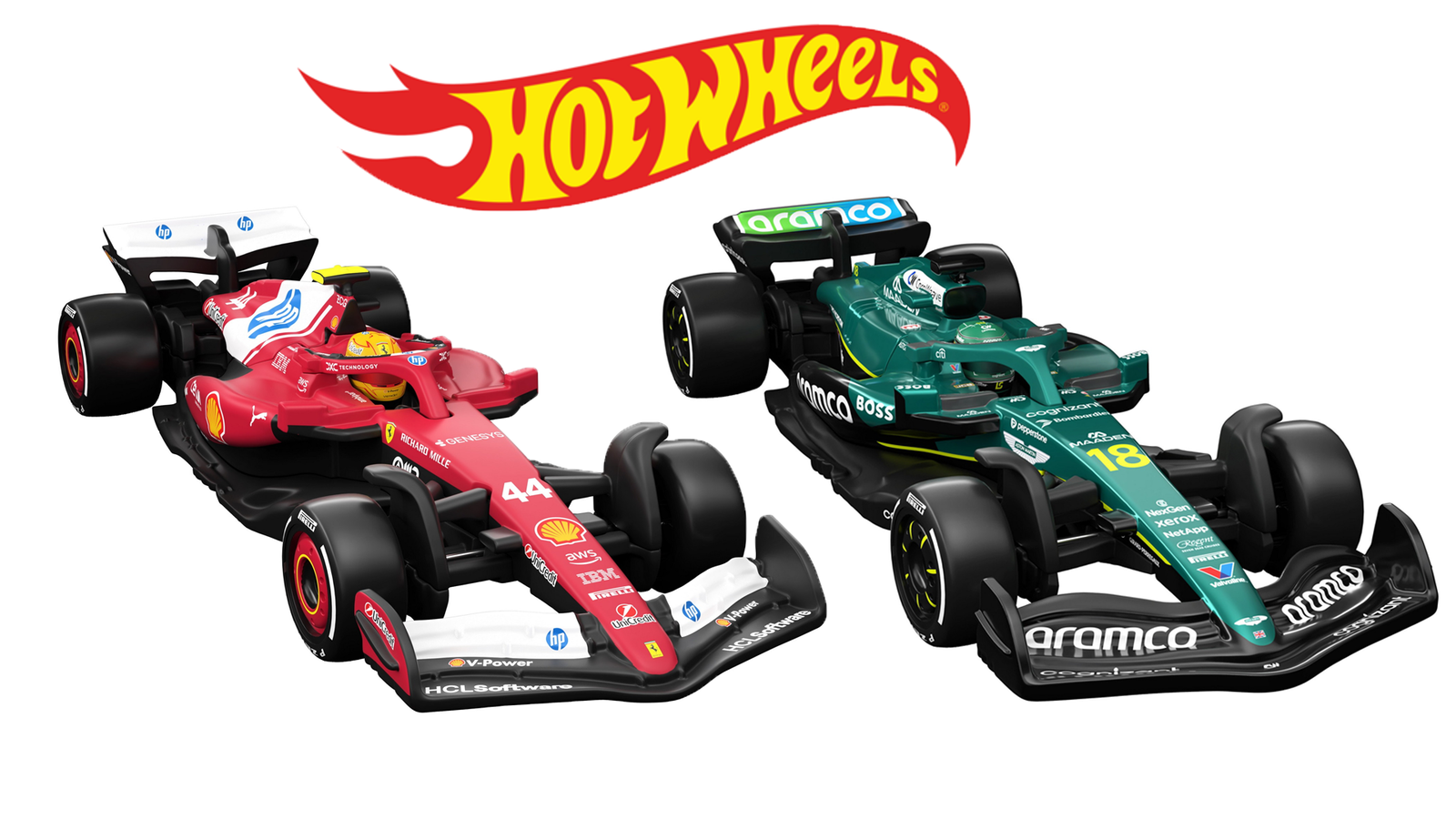 Ferrari And Aston Martin F1 Hot Wheels Are Coming