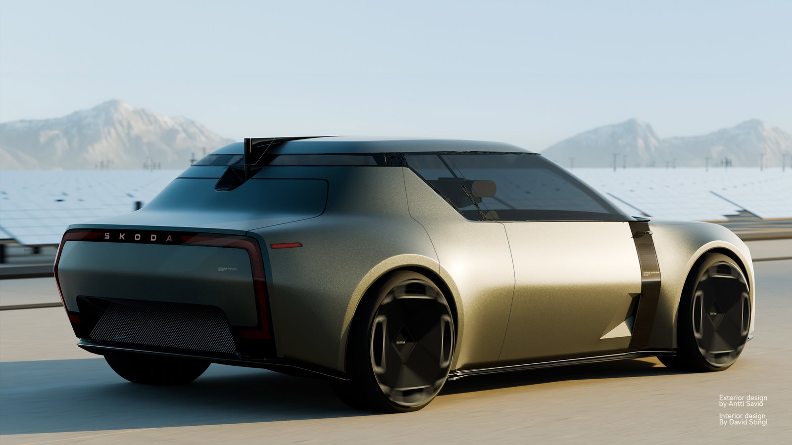 Skoda 1000 MBX concept - rear