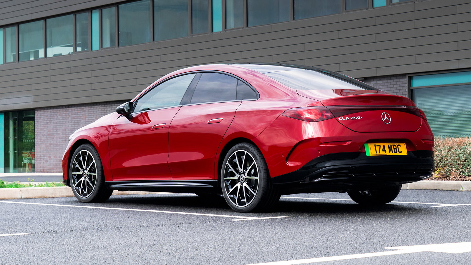2025 Mercedes CLA 250+, rear