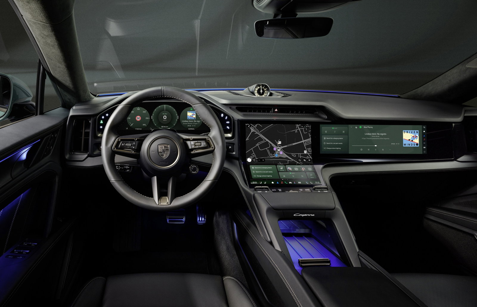Porsche Cayenne EV - interior