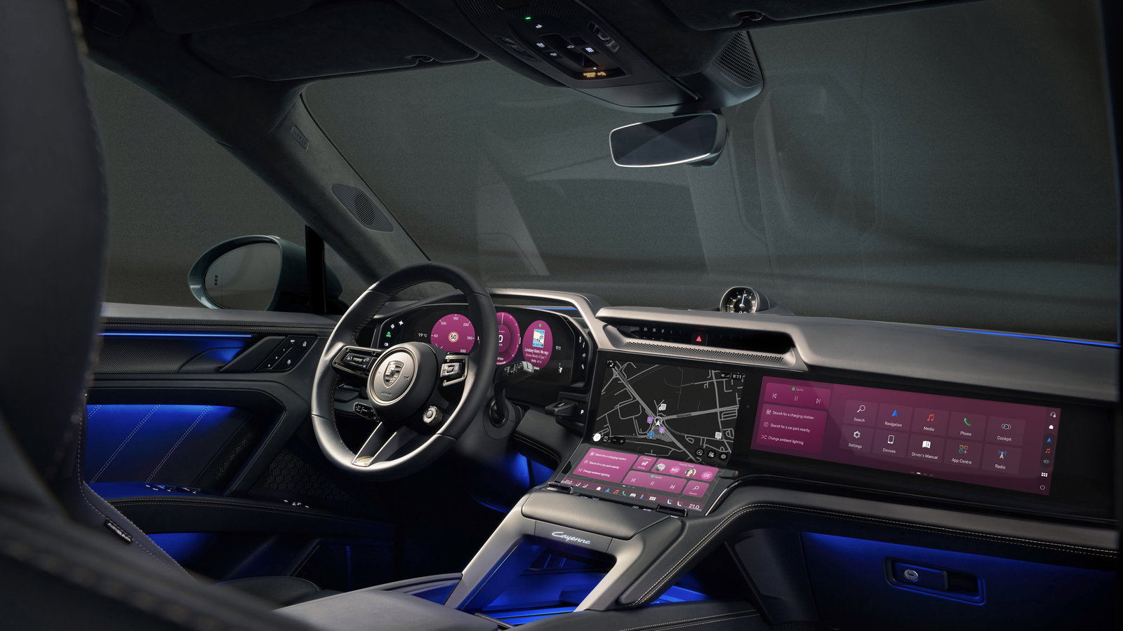Porsche Cayenne EV - interior