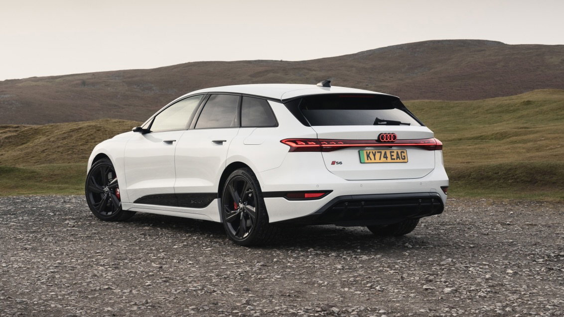 Audi S6 Avant E-Tron - rear, static