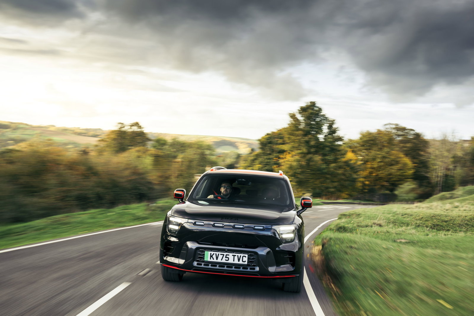 Smart #5 Brabus Driving Front