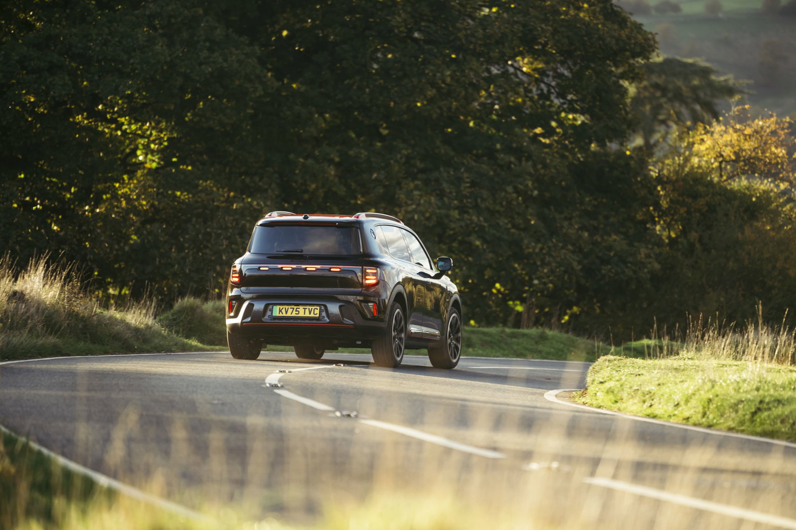 Smart #5 Brabus Driving Rear