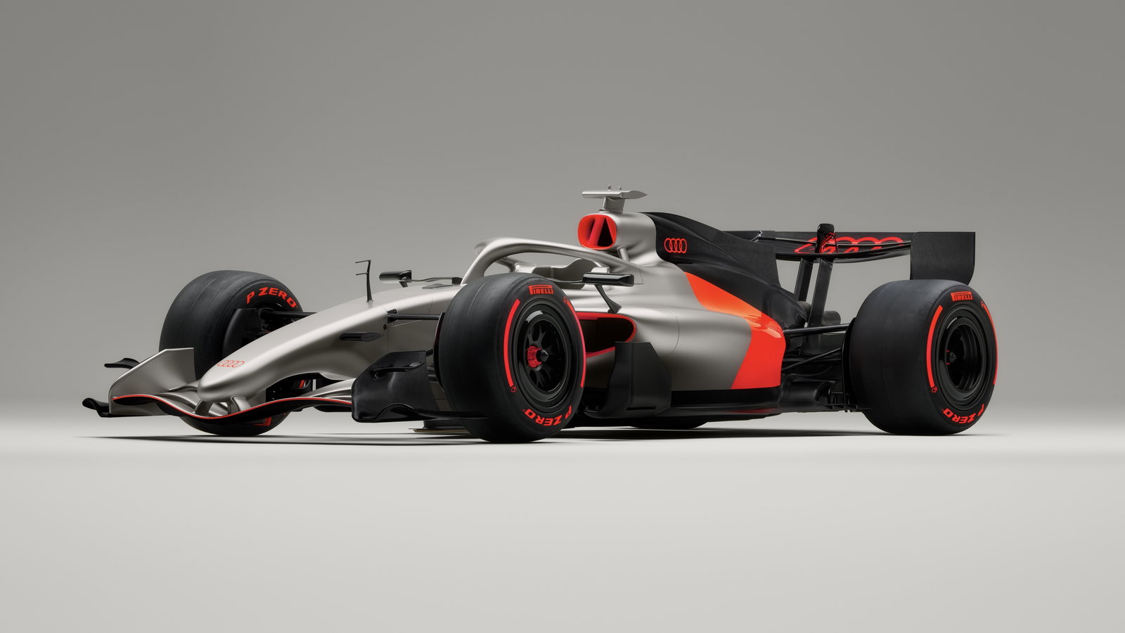 Audi R26 F1 concept - front