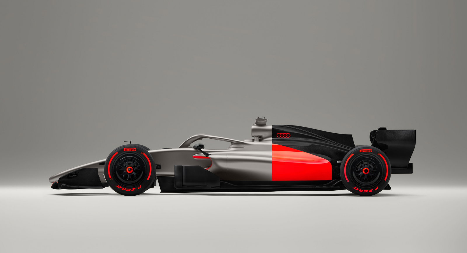 Audi R26 F1 concept - side