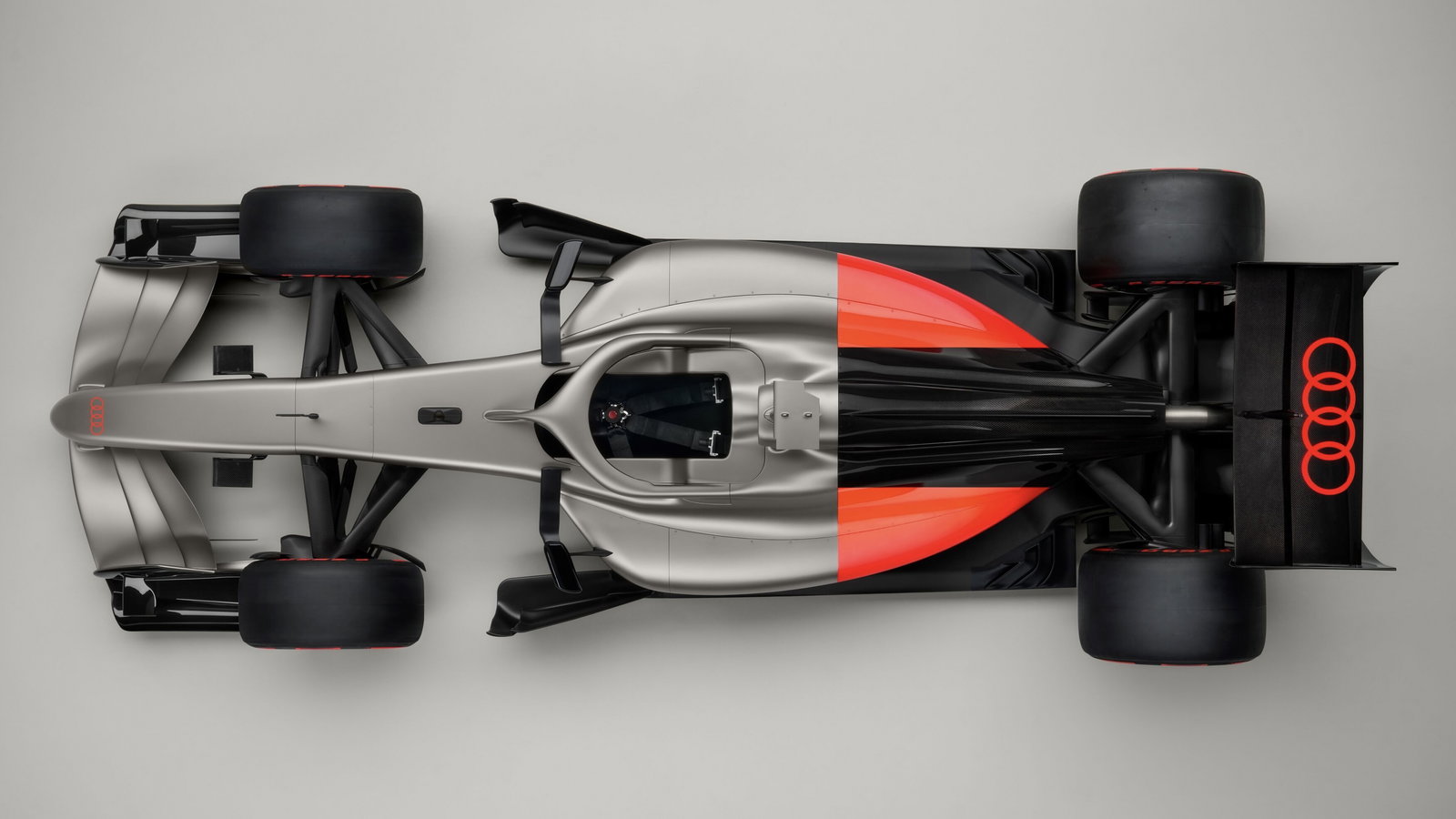 Audi R26 F1 concept - overhead