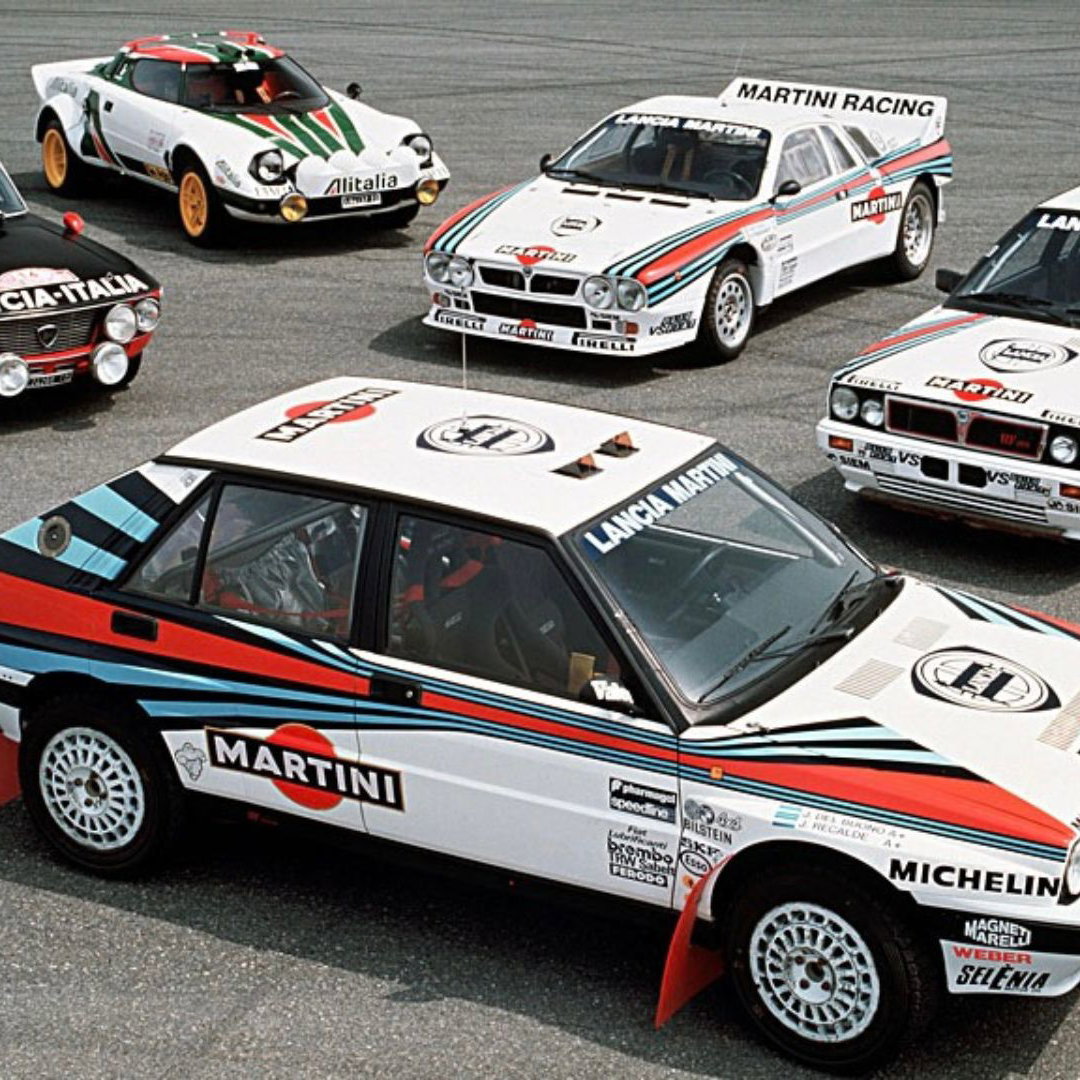 Lancia rally cars