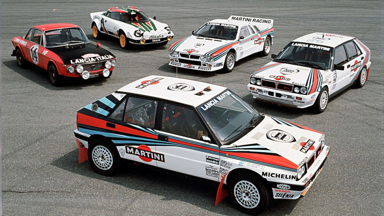 Lancia rally cars