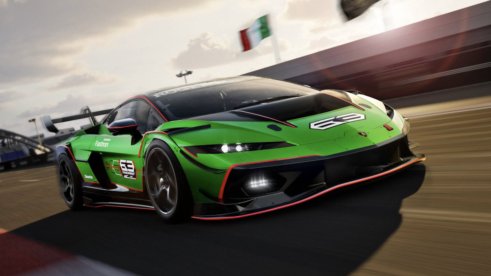Lamborghini Temerario Super Trofeo - front