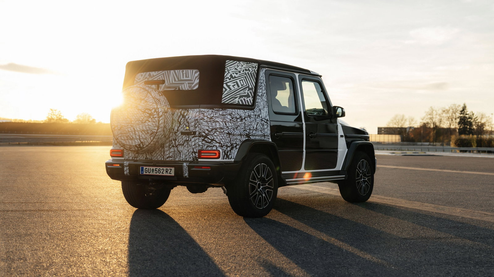 Mercedes G-Class Cabriolet prototype - rear