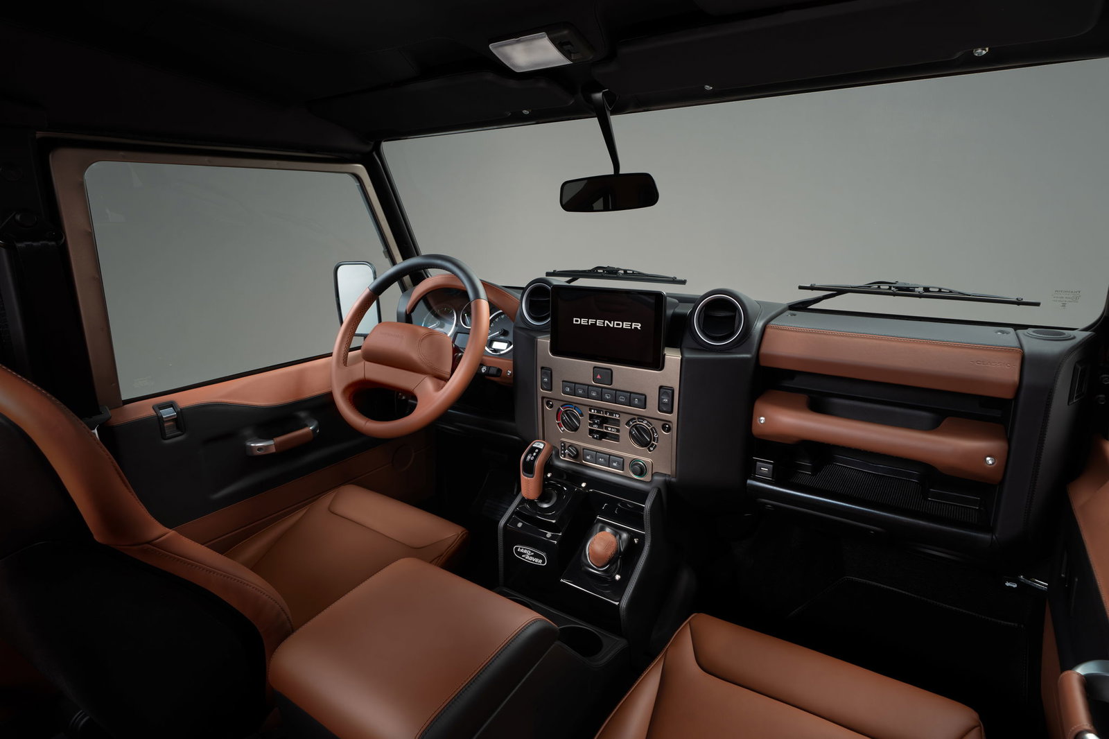 Land Rover Defender Classic V8 with Octa interior trim