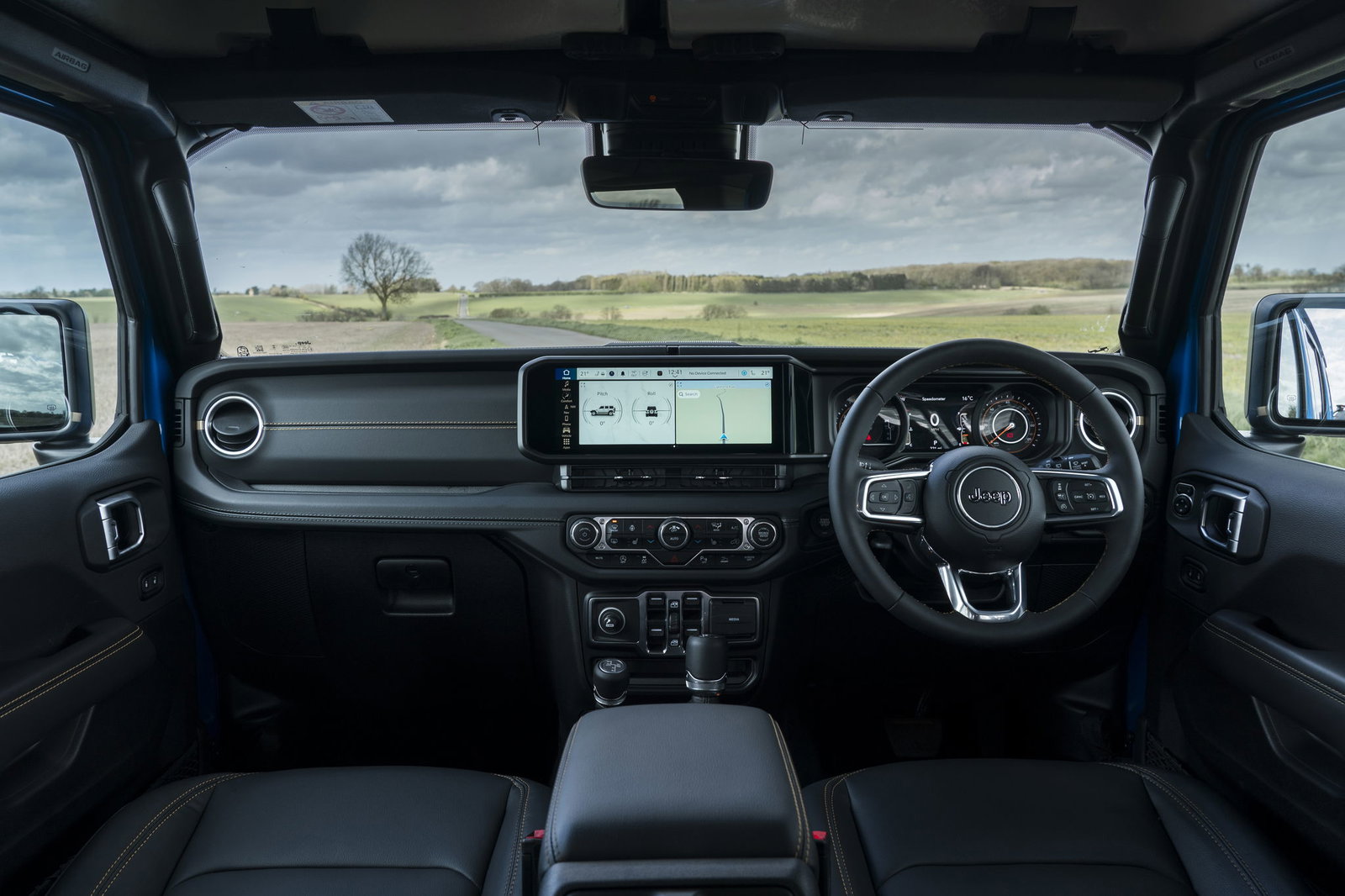 Jeep Wrangler - interior