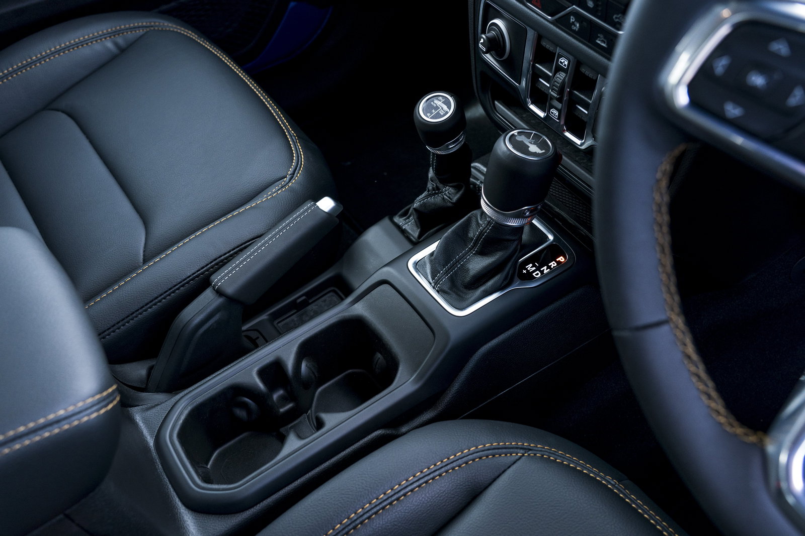 Jeep Wrangler - interior detail