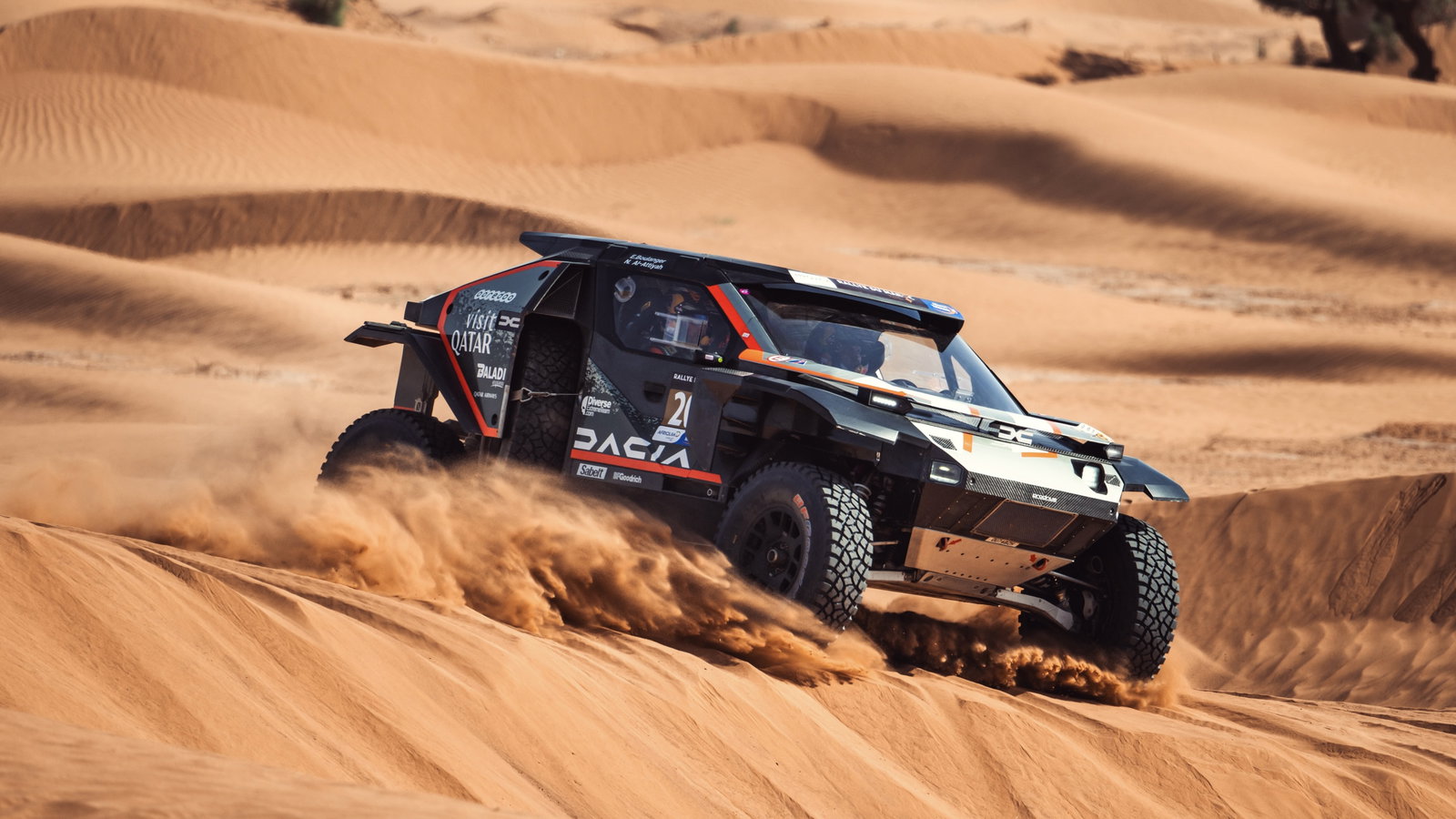 Dacia Sandrider at the Dakar
