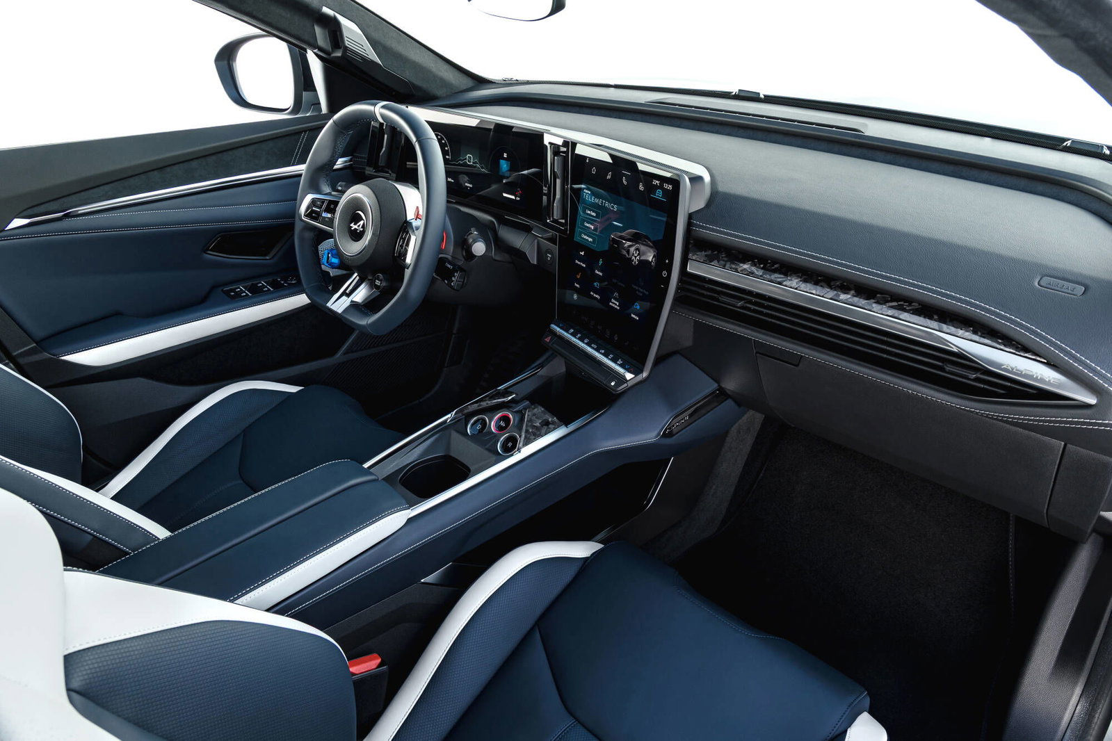 Alpine A390 - interior