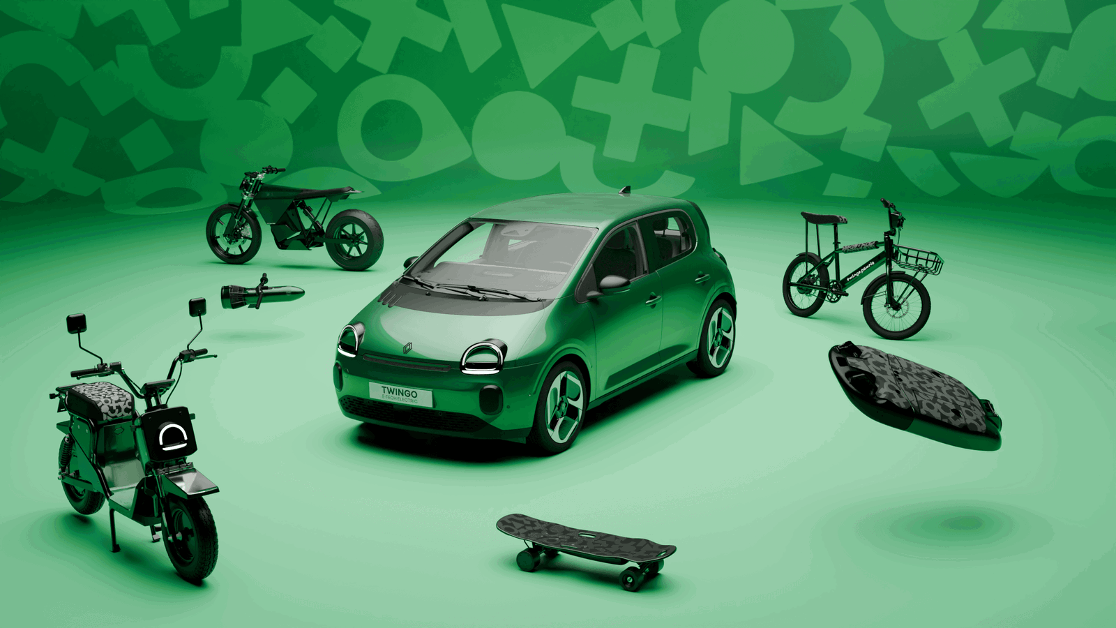 Renault Twingo with 'Twingomania' concepts
