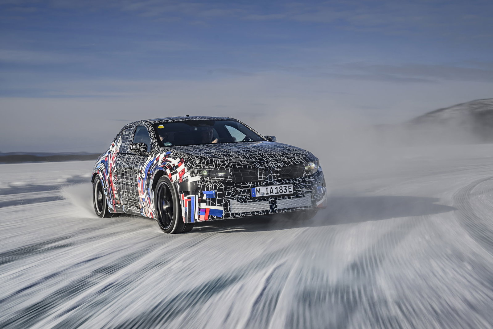 The upcoming all-electric BMW iM3