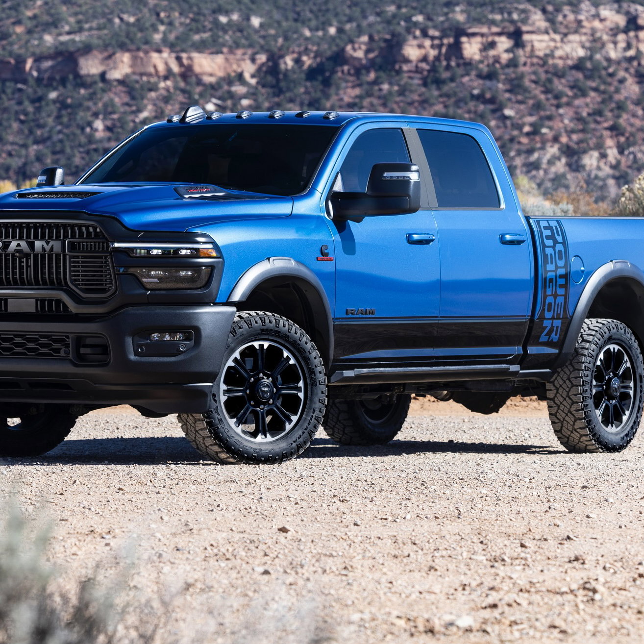 Ram Power Wagon - front