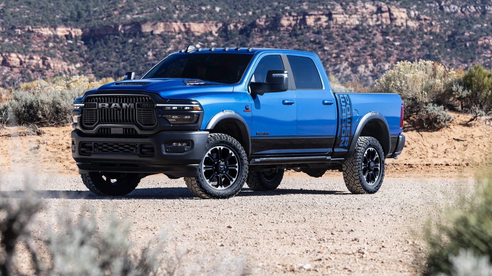 Ram Power Wagon - front