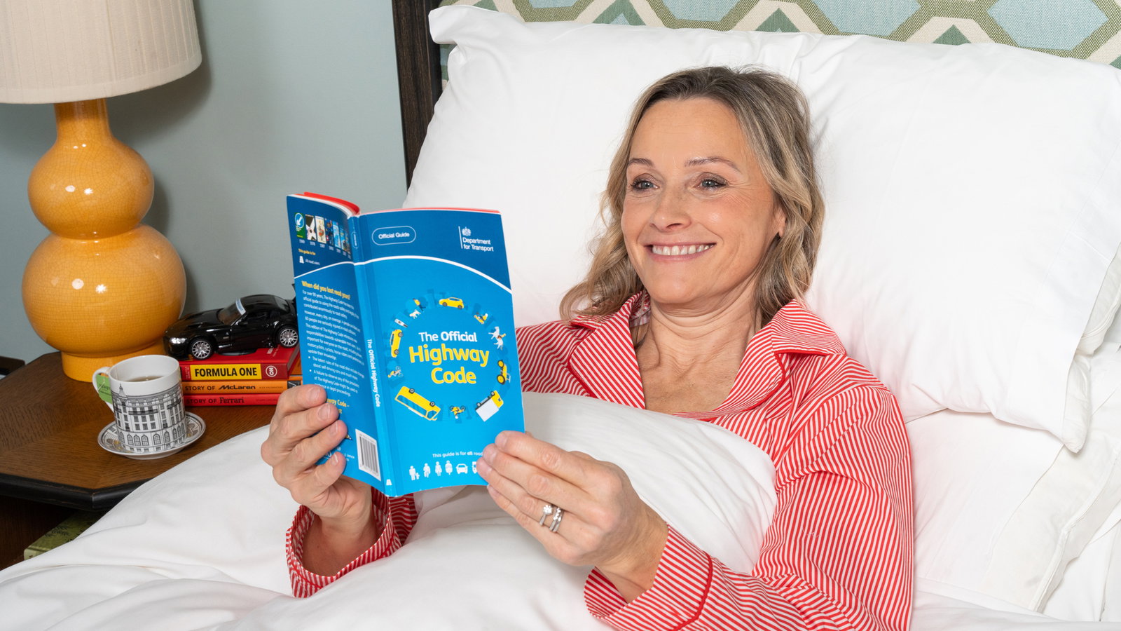 Vicky Butler Henderson reading the Highway Code = snoozefest