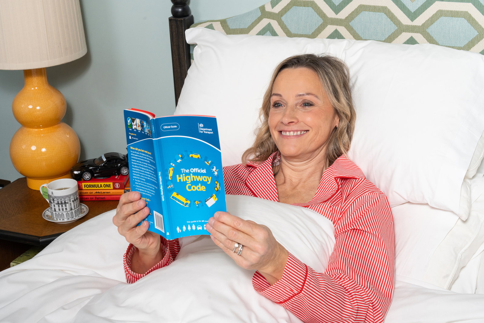 Vicky Butler Henderson reading the Highway Code = snoozefest