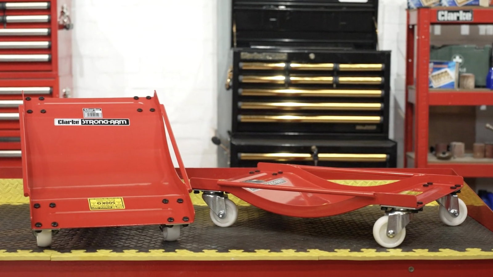 The Clarke AWD1 Automotive Wheel Dolly Makes Moving Cars a Doddle