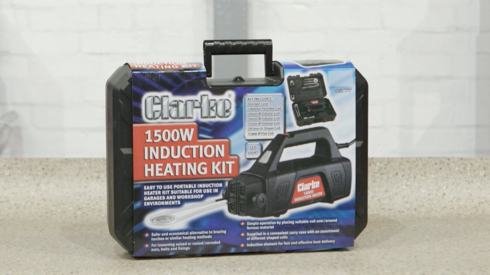 The Clarke IT1500 Induction Heating Kit is a Seized Bolt’s Worst Nightmare