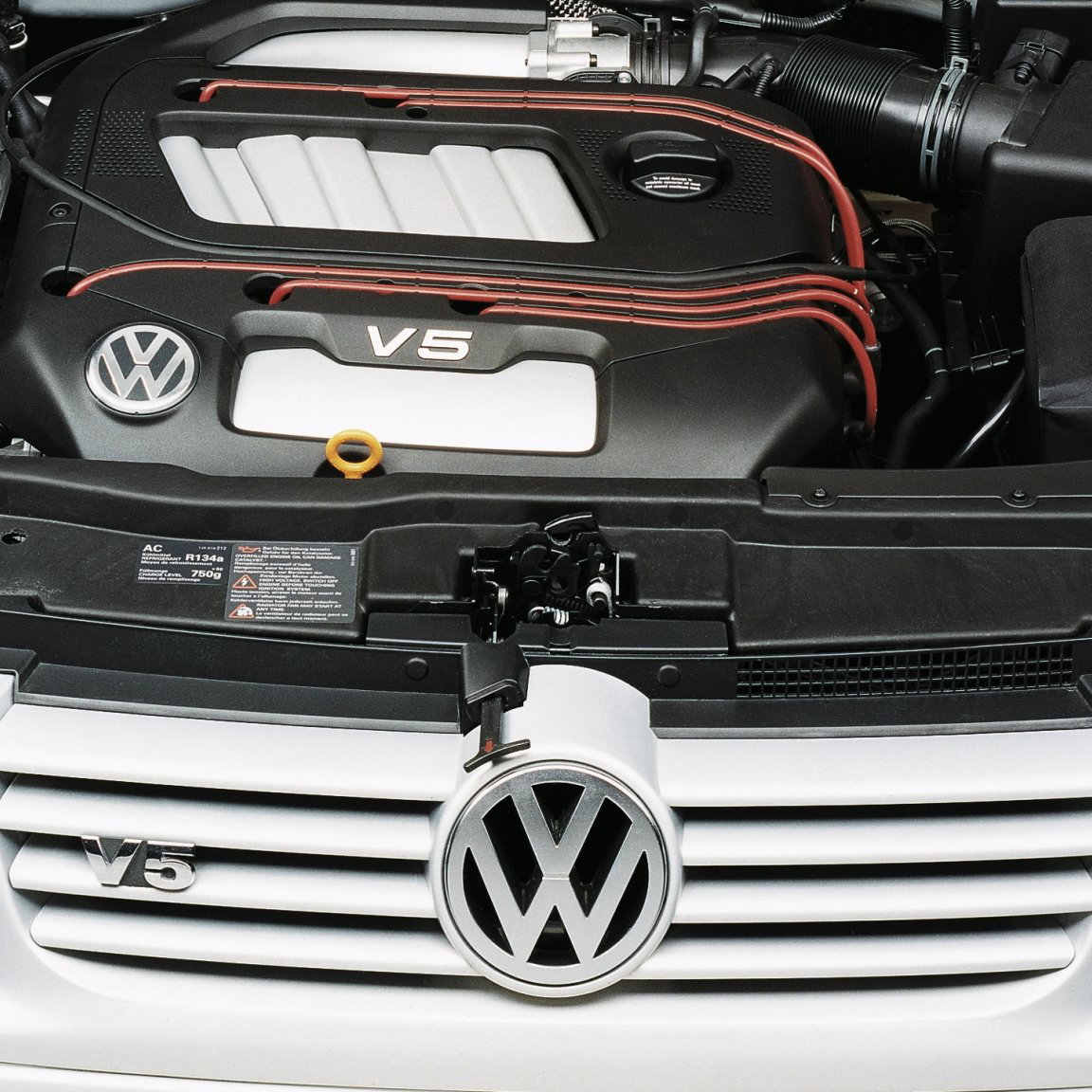 Volkswagen V5 engine in a Bora