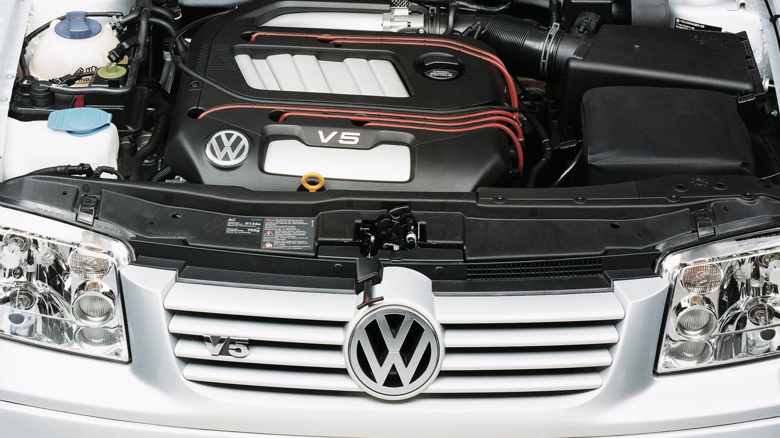 Volkswagen V5 engine in a Bora