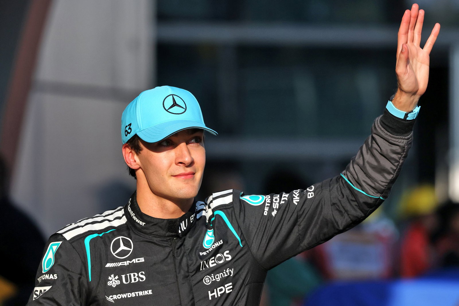 George Russell is on pole for the Chinese Grand Prix Sprint