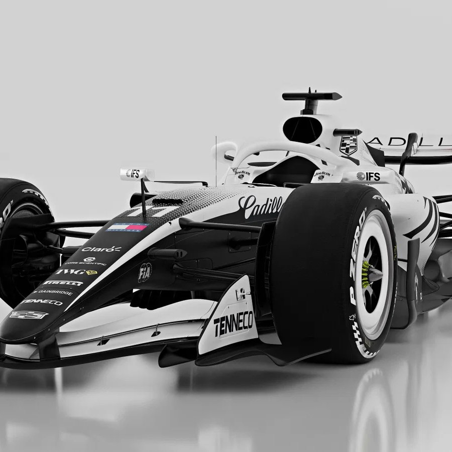 Cadillac F1 special livery