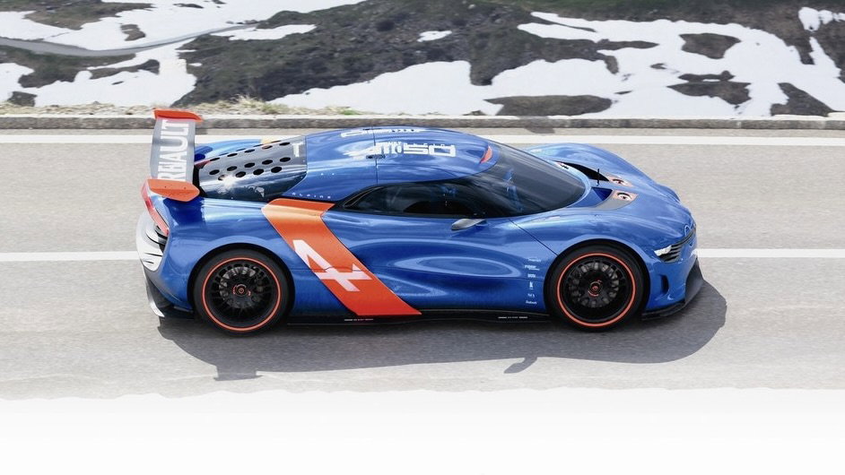 Renault Alpine A110-50 concept - front