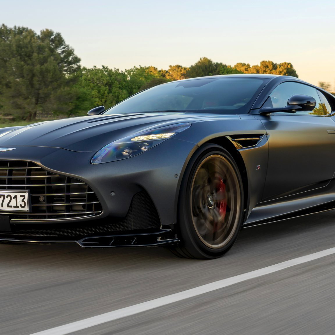 Aston Martin DB12 S - front, driving