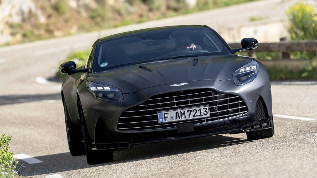 Aston Martin DB12 S - front, driving
