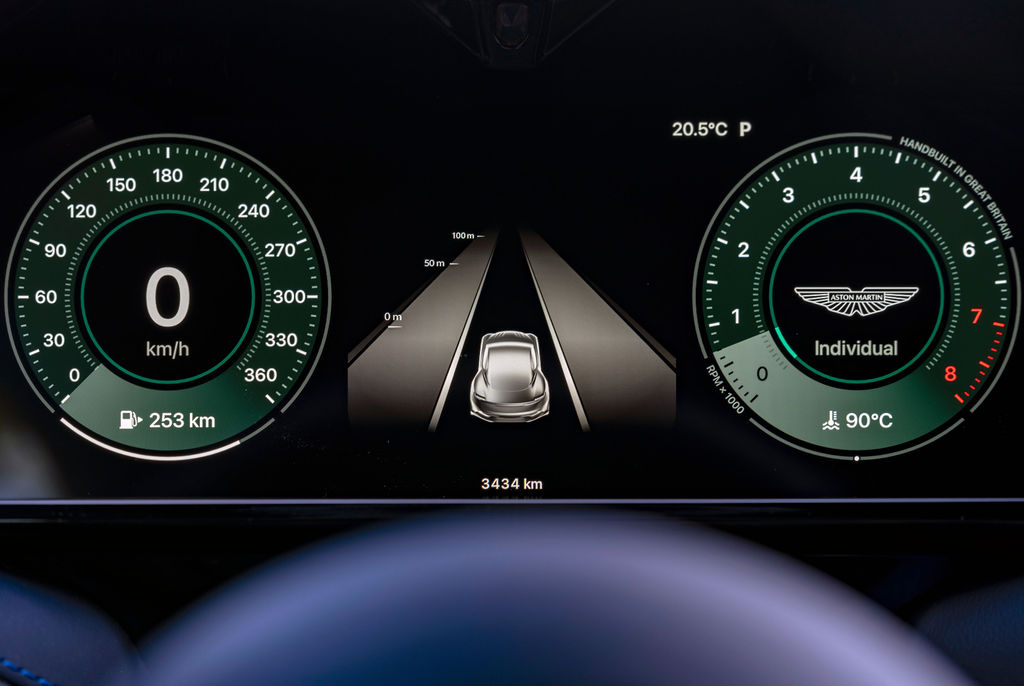 Aston Martin DB12 S - interior detail
