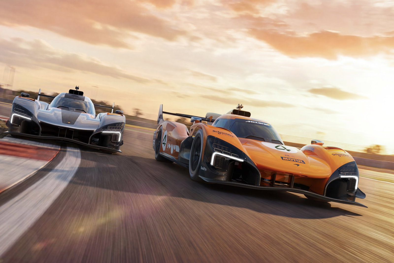McLaren MCL-HY GTR and MCL-HY - front