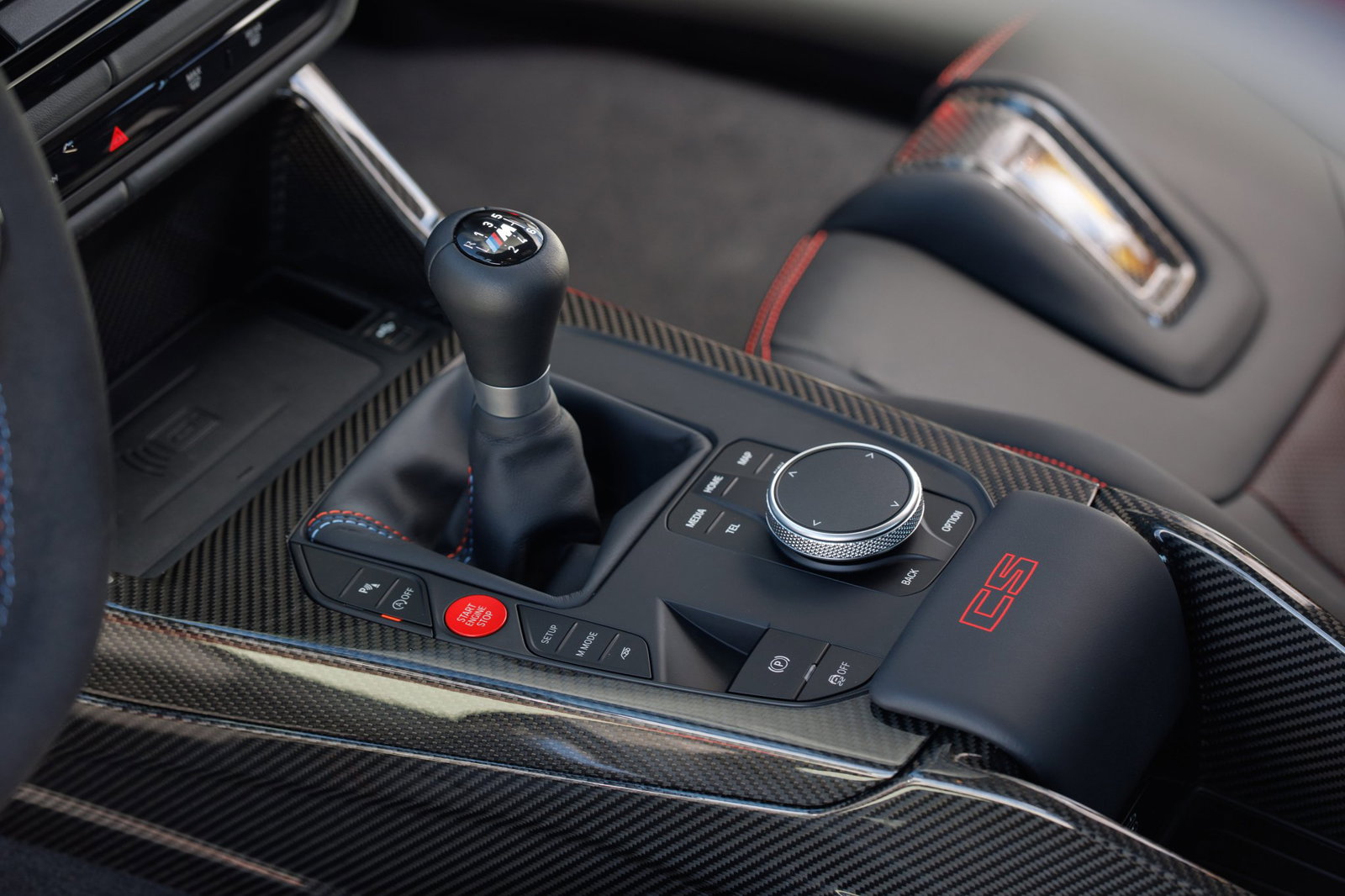 BMW M3 CS Handschalter - interior detail