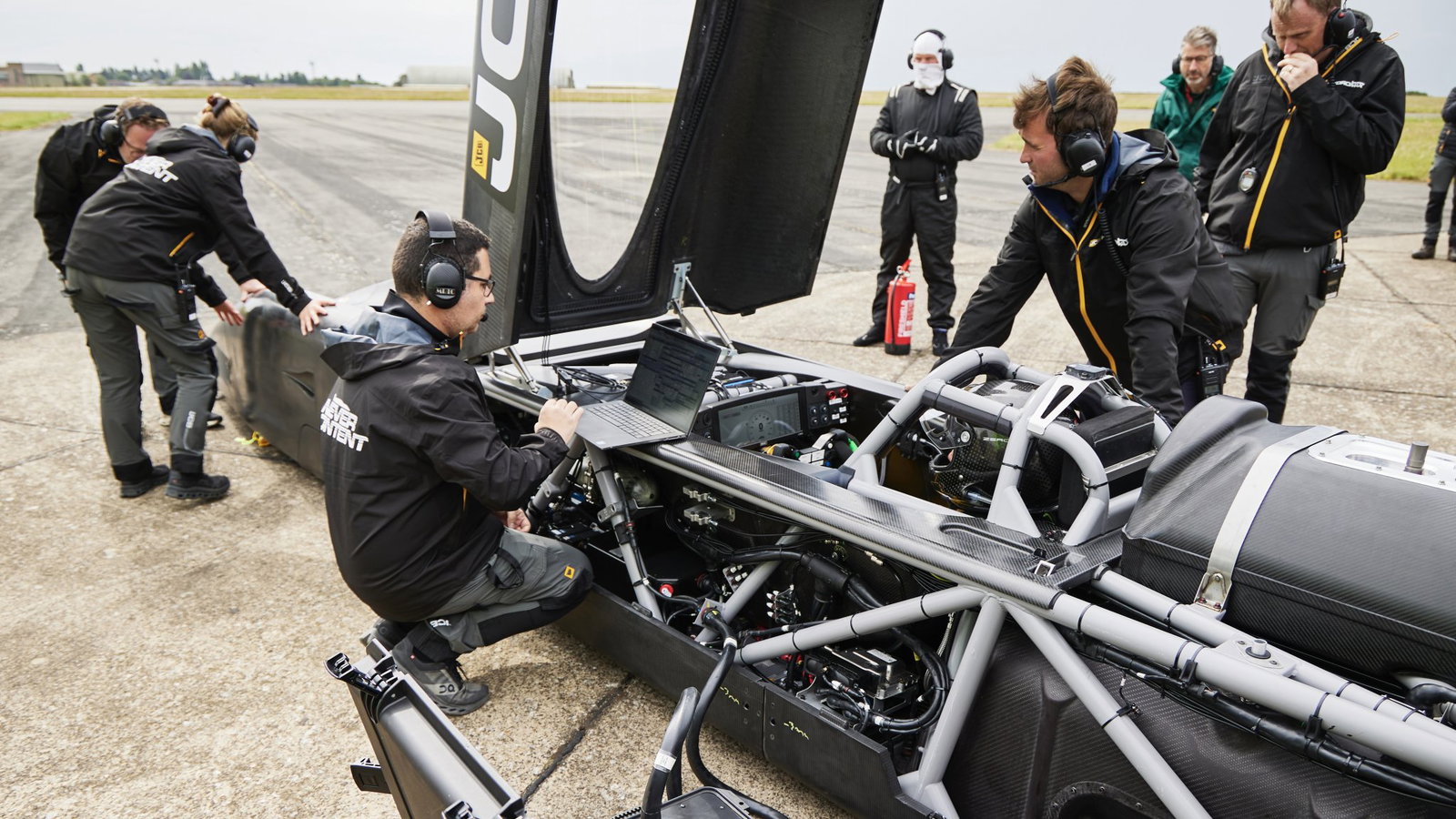 JCB Hydromax - testing
