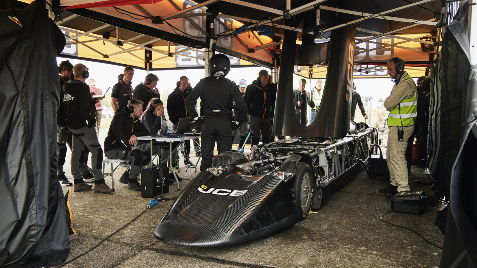 JCB Hydromax - testing