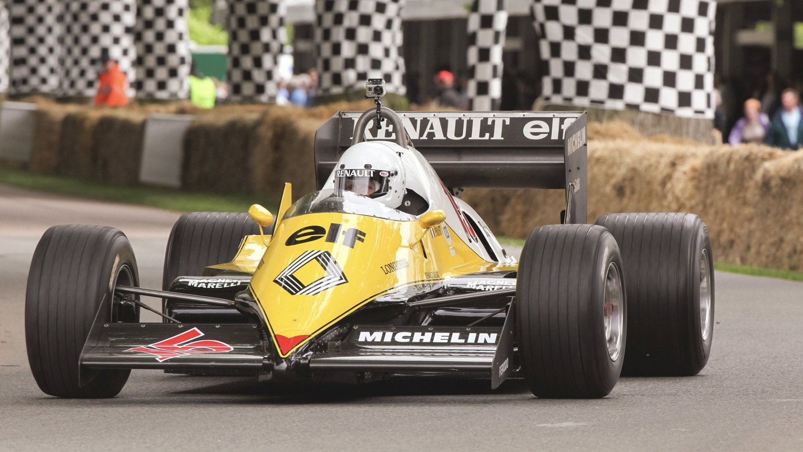 Renault RE40 F1 car at Goodwood Festival of Speed 2025