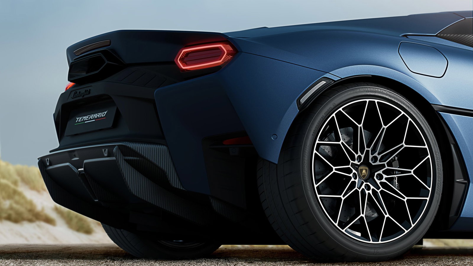 Lamborghini Temerario - rear detail