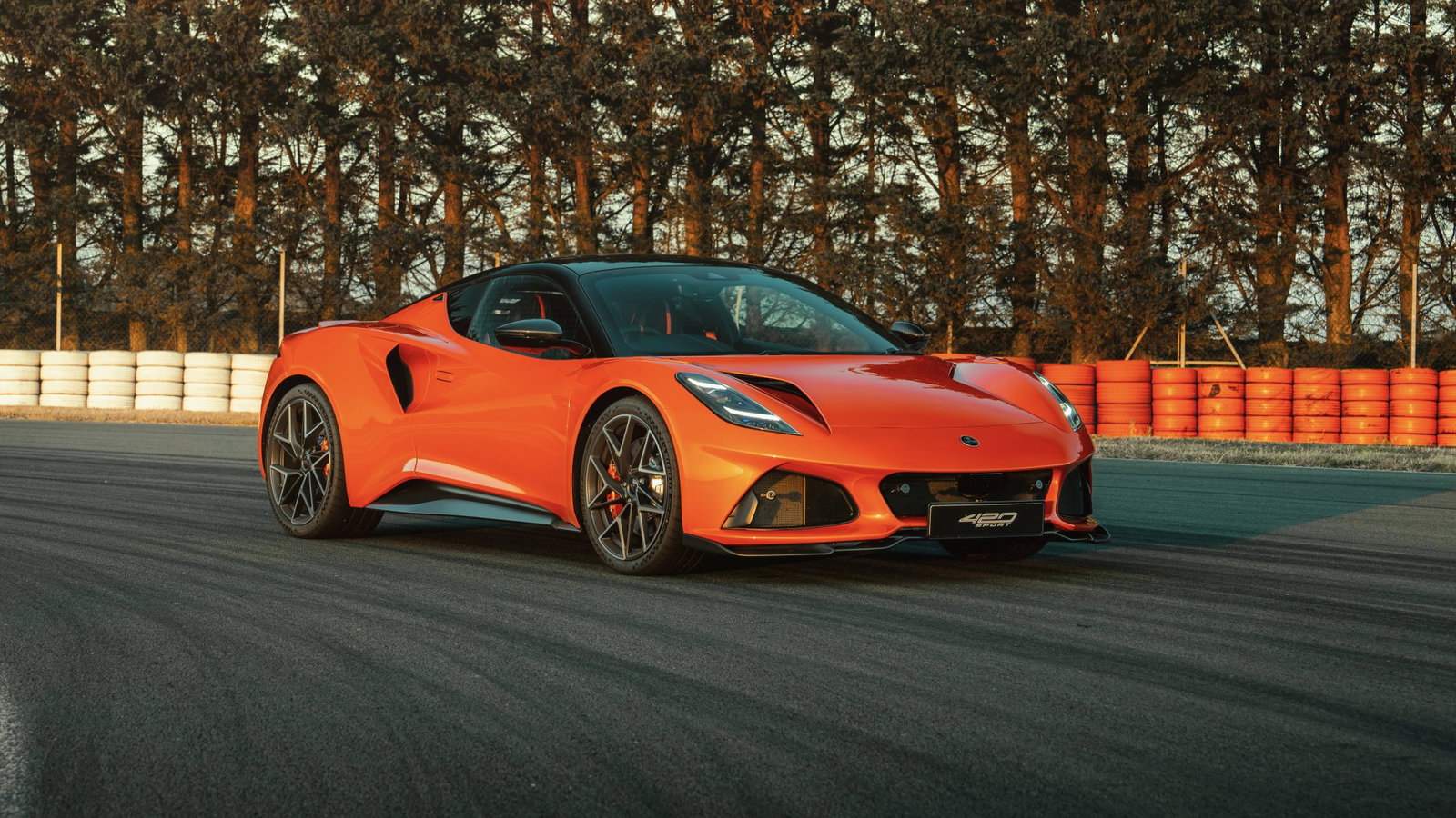 Lotus Emira 420 Sport - front, static