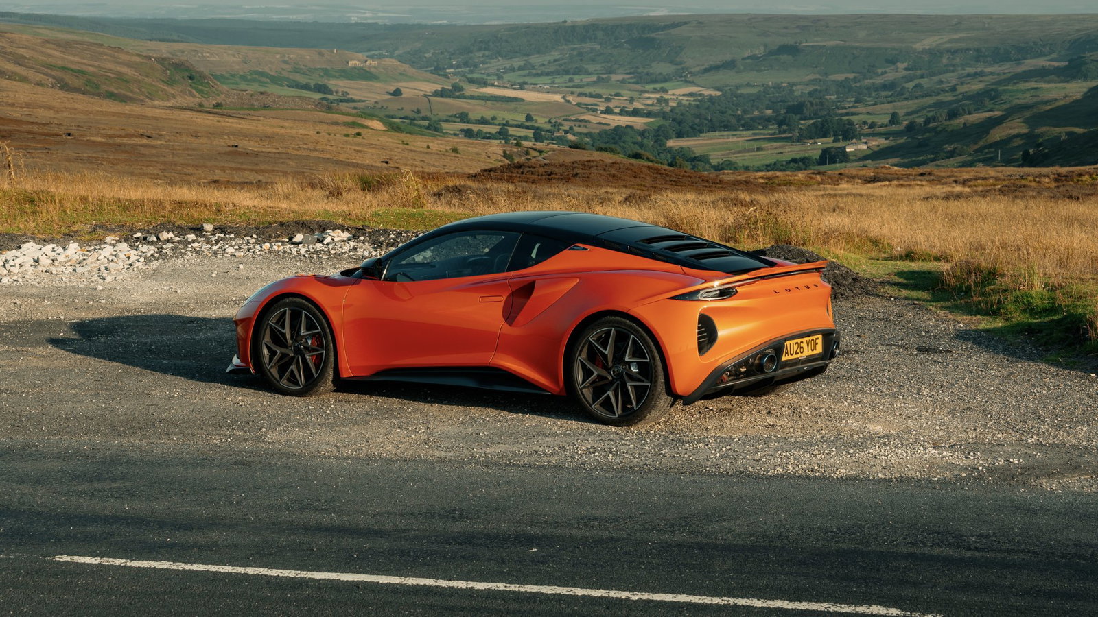Lotus Emira 420 Sport - rear, static